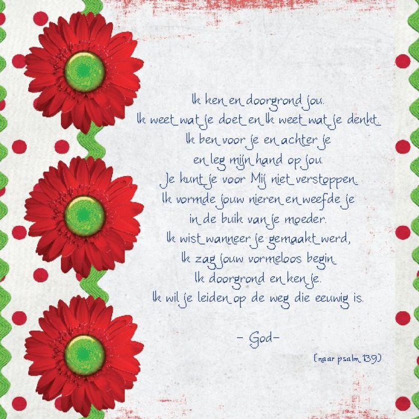 Choice kaartje Ik ken en doorgrond jou - 42013 -  Minikaartjes - vierkant bij MajesticAlly