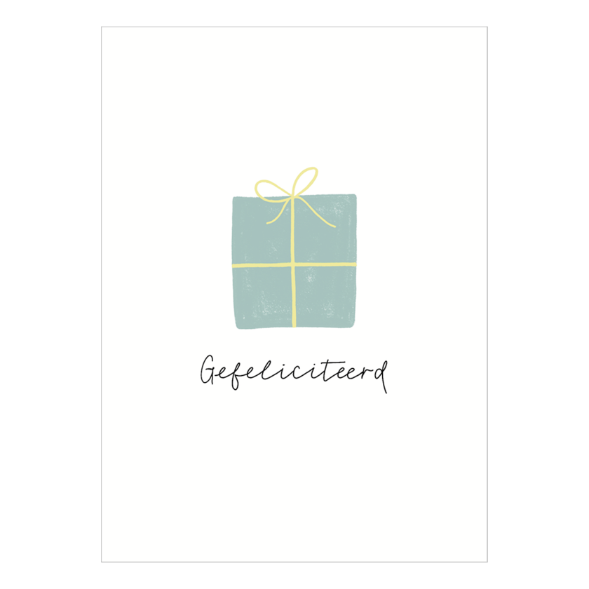 MA58013 KRT gefeliciteerd cadeau groen TP@2x 01fcb24d