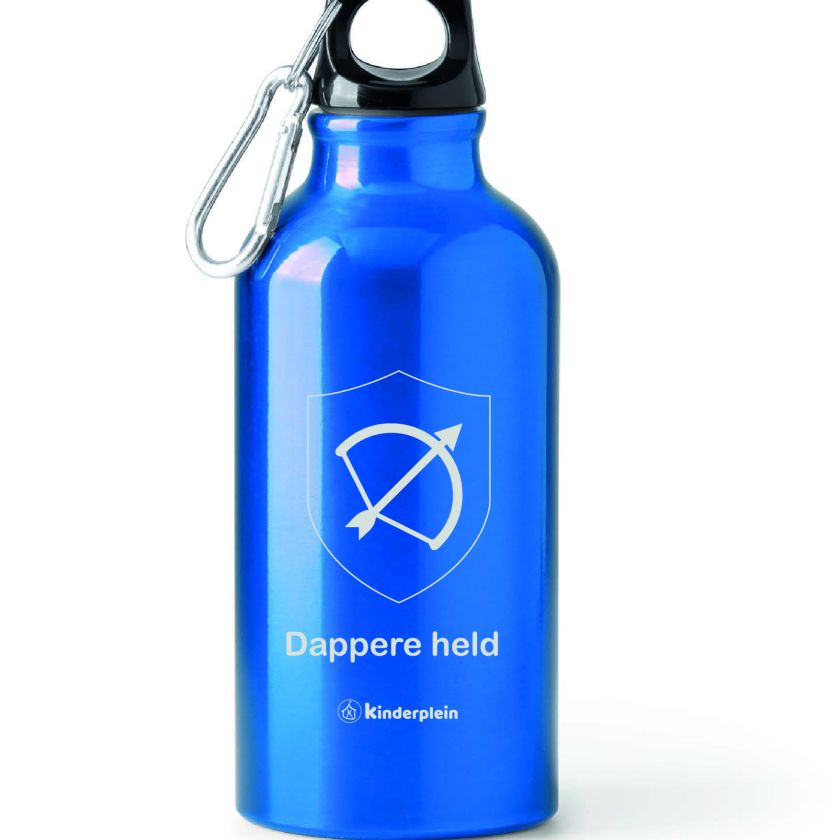 Waterflesje Dappere held