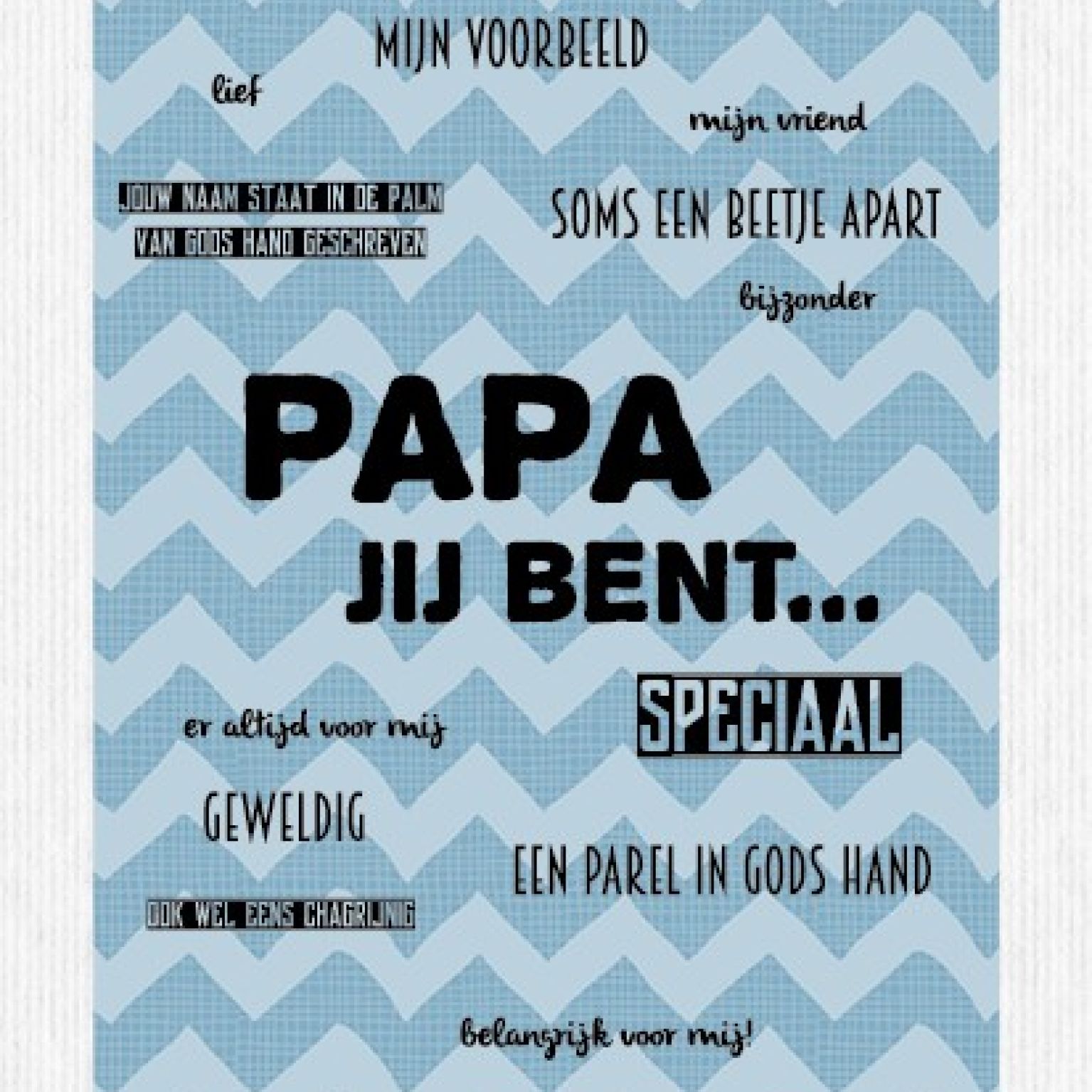 Viltbord 'Papa jij bent' - MA17508 -  Viltborden bij MajesticAlly