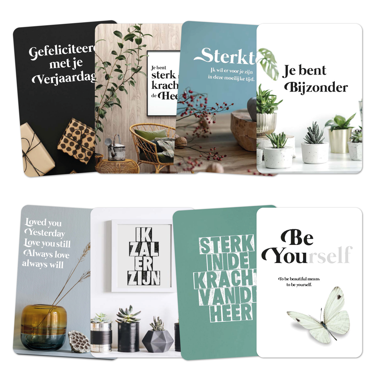 Set minikaartjes 'Serie 5' - 552622MK-S -  Minikaartjes bij MajesticAlly