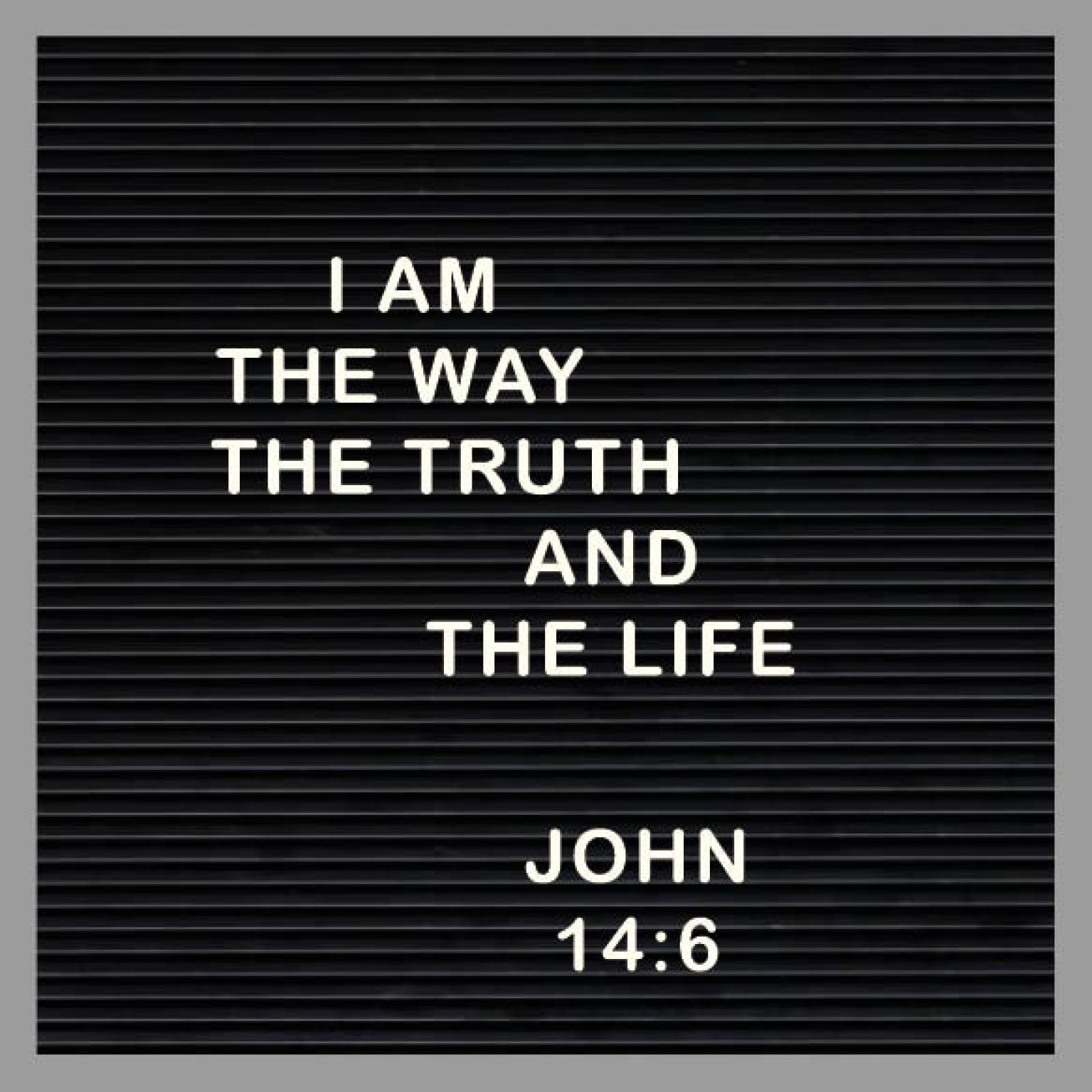 Kaart 'I am the way' - MA32031 -  Words&Letters bij MajesticAlly