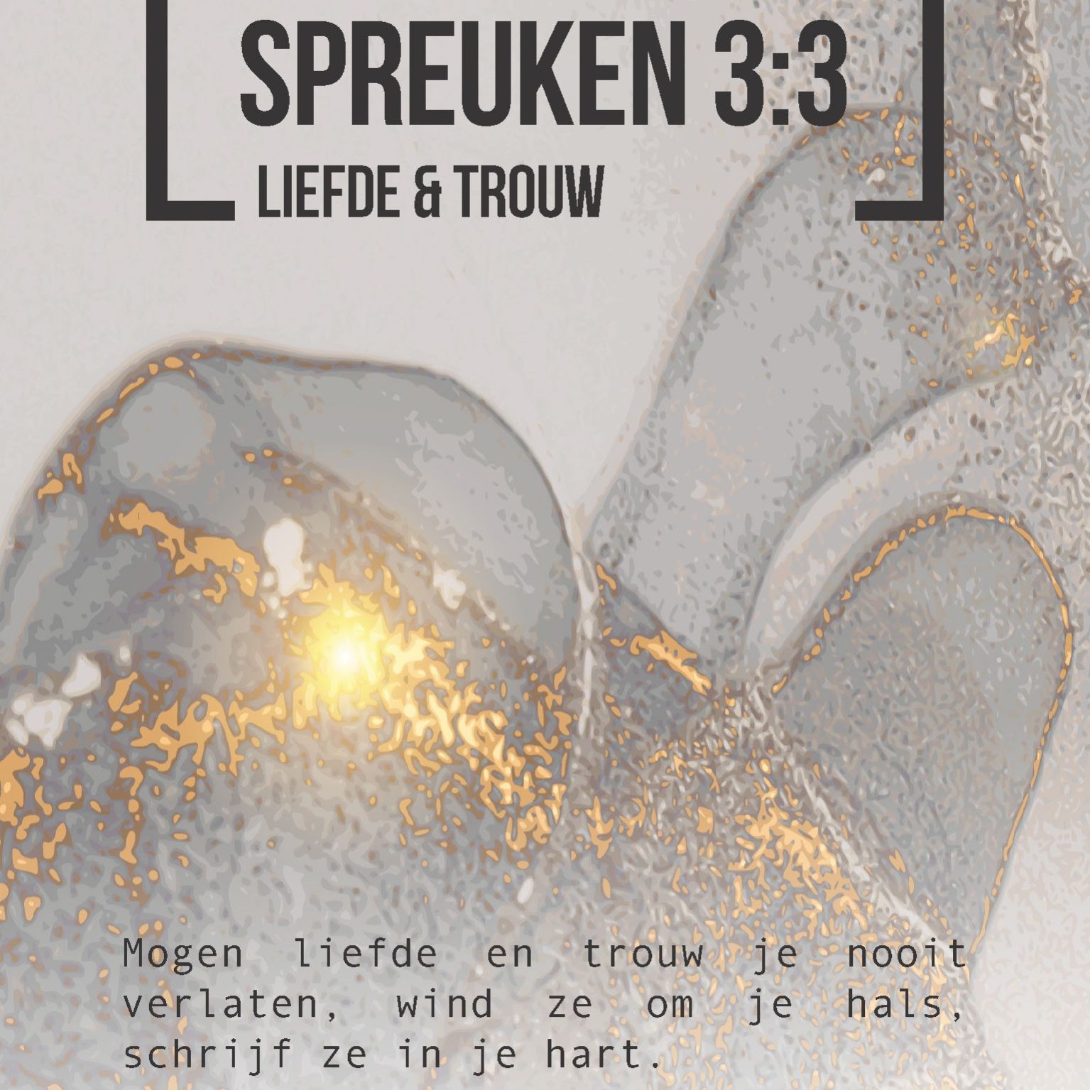 Bijbeltekstkaart 'Spreuken 3:3' NBV21 - MA42012 -  Interieurkaarten bij MajesticAlly