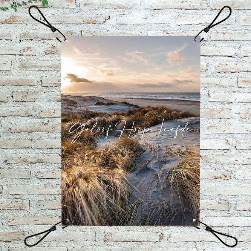 MA44504 Tuinposter 'Geloof, Hoop, liefde'