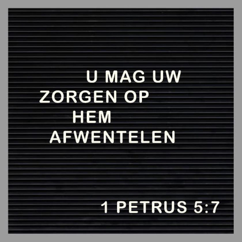 Kaart 'Wees niet bezorgd' - MA32002 -  Words&Letters bij MajesticAlly