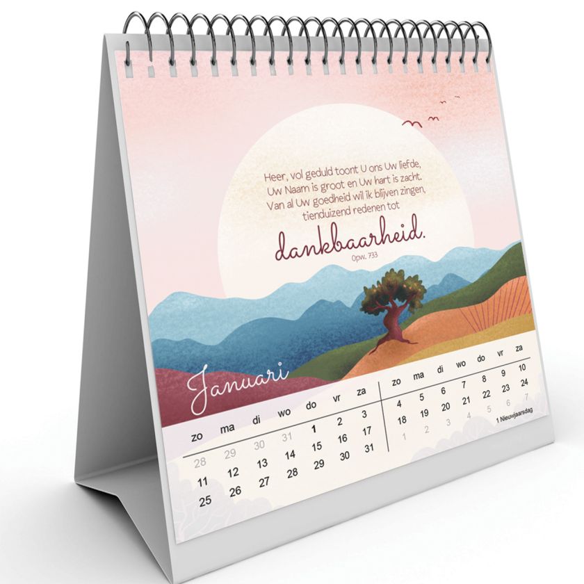 Bureaukalender Marjoleins Creations 2026 Januari 14624151