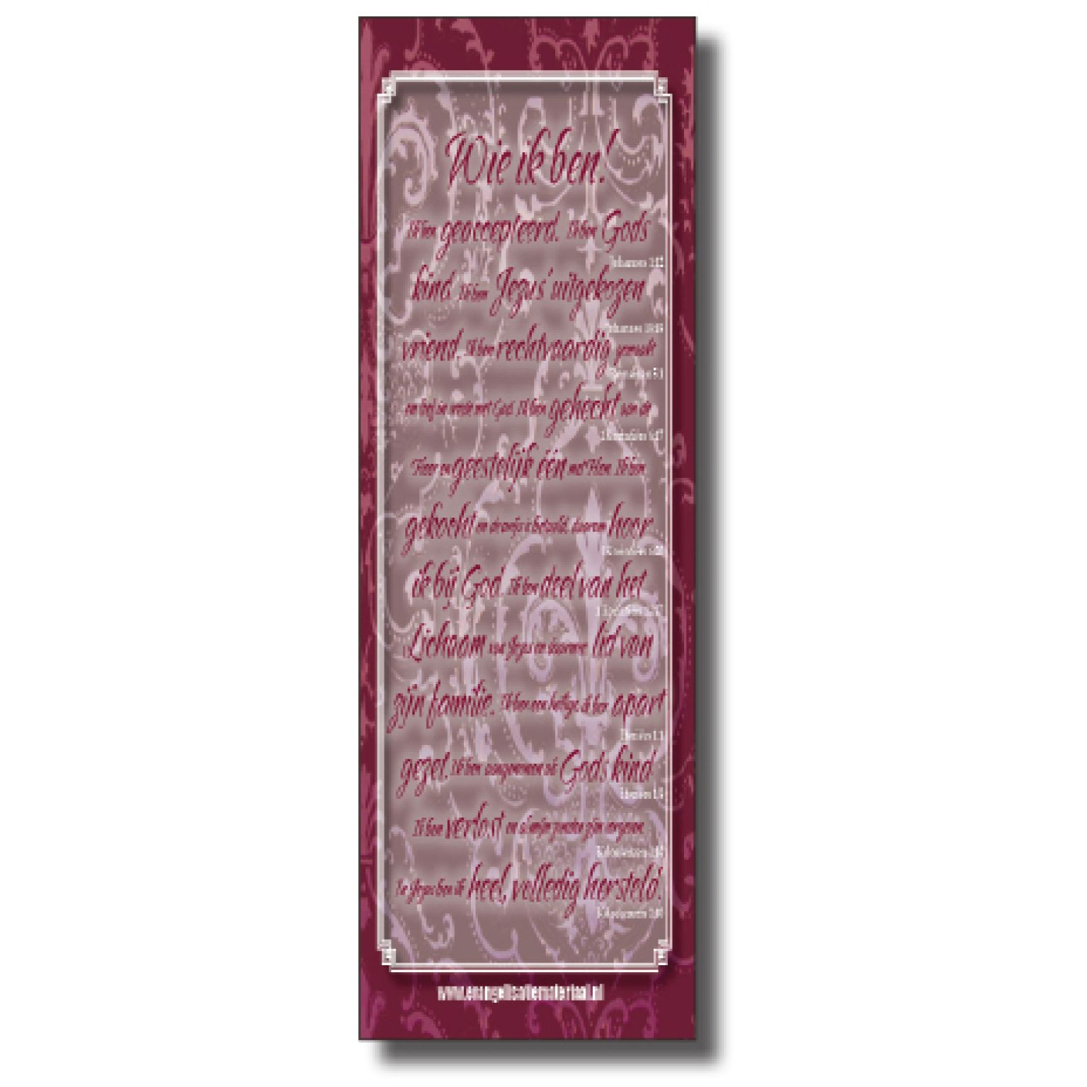 Boekenlegger wie ik ben - 44775 -  Bemoediging bij MajesticAlly