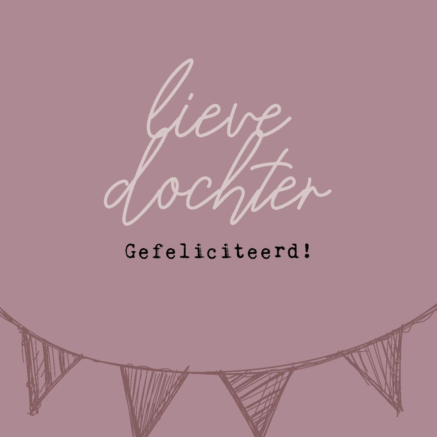 Wenskaart 'Lieve dochter' - MA44019 -  LUV2022 bij MajesticAlly