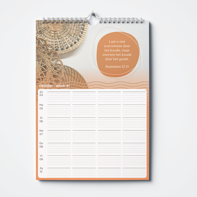 Weekplanner HourofPower 2026 Oktober 19934581