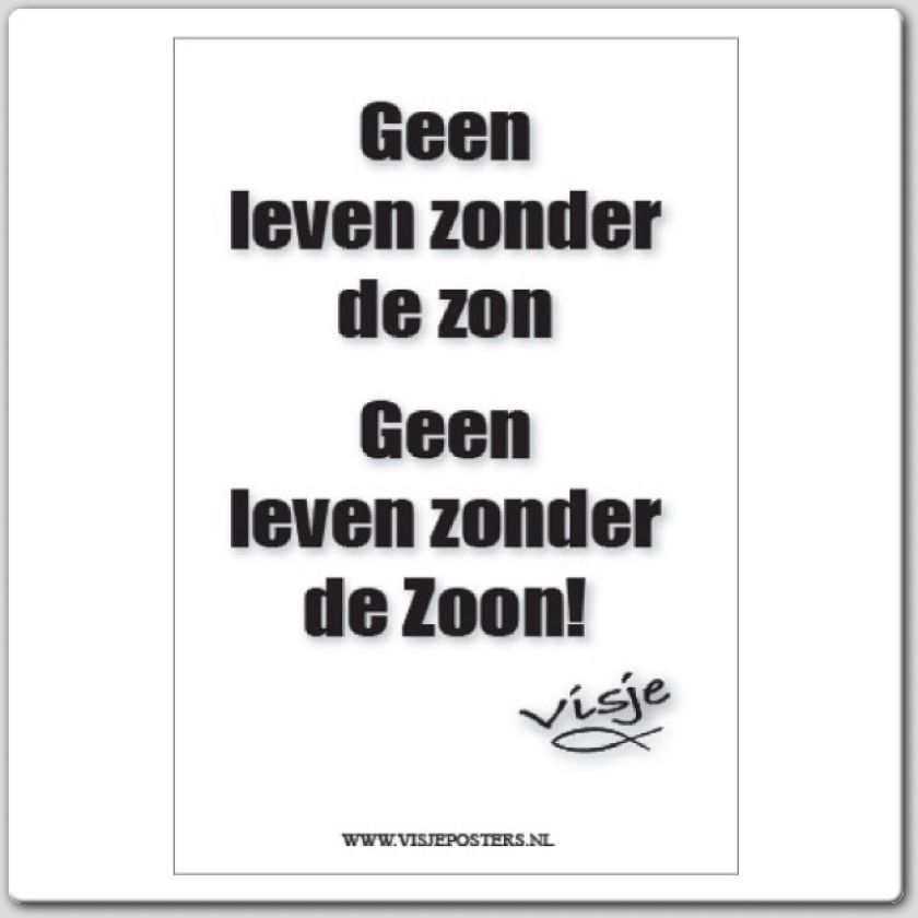 Kaart visje geen leven zonder zon ge - 44099 -  Visje kaarten bij MajesticAlly