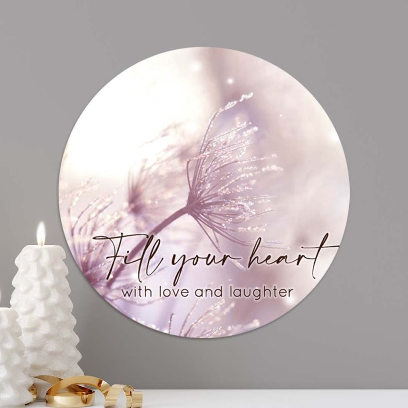 Kerstcirkel 'Fill your heart' - MA39806 -  Diverse kerstcadeaus bij MajesticAlly