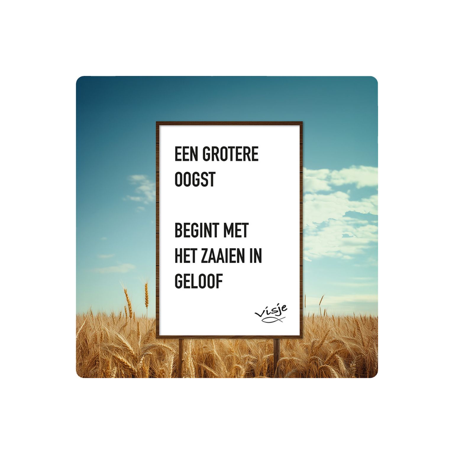 V16010 Visje Cadeaubordjes 15x15 Grotere oogst 264f7af0