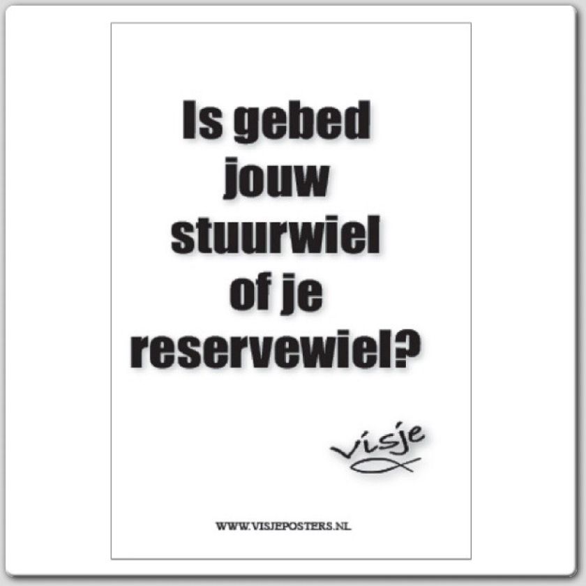 Kaart visje is gebed jouw stuurwiel - 44088 -  Visje kaarten bij MajesticAlly