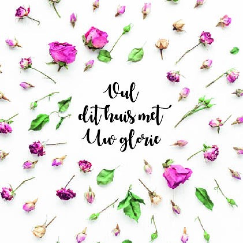 Poster A3 'Vul dit huis met Uw glorie' - MA33114 -  Posters A3 bij MajesticAlly