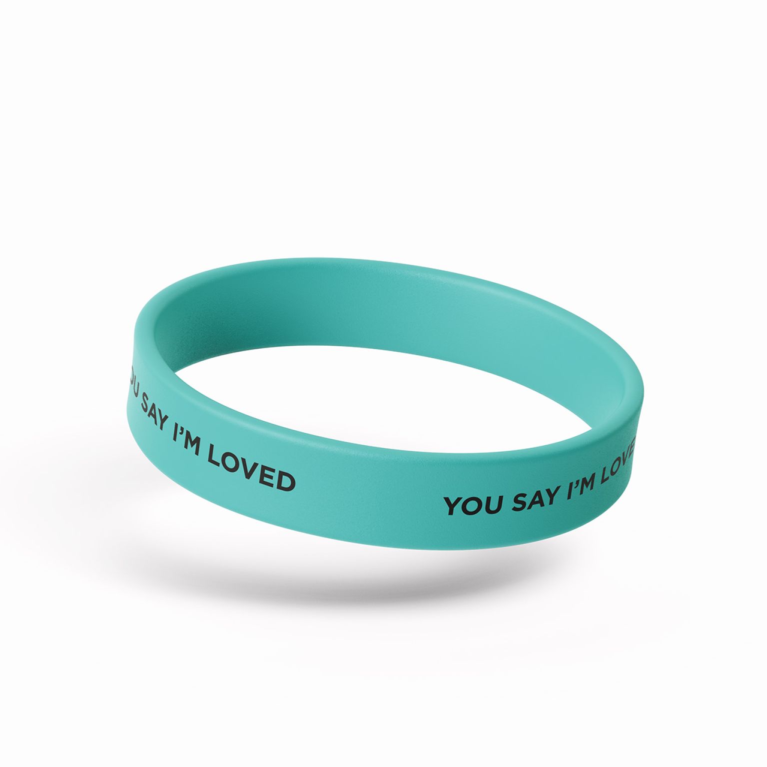 MA47526 Siliconen armbandje Glowinthedark 2025 You say Im loved 2d99d28d
