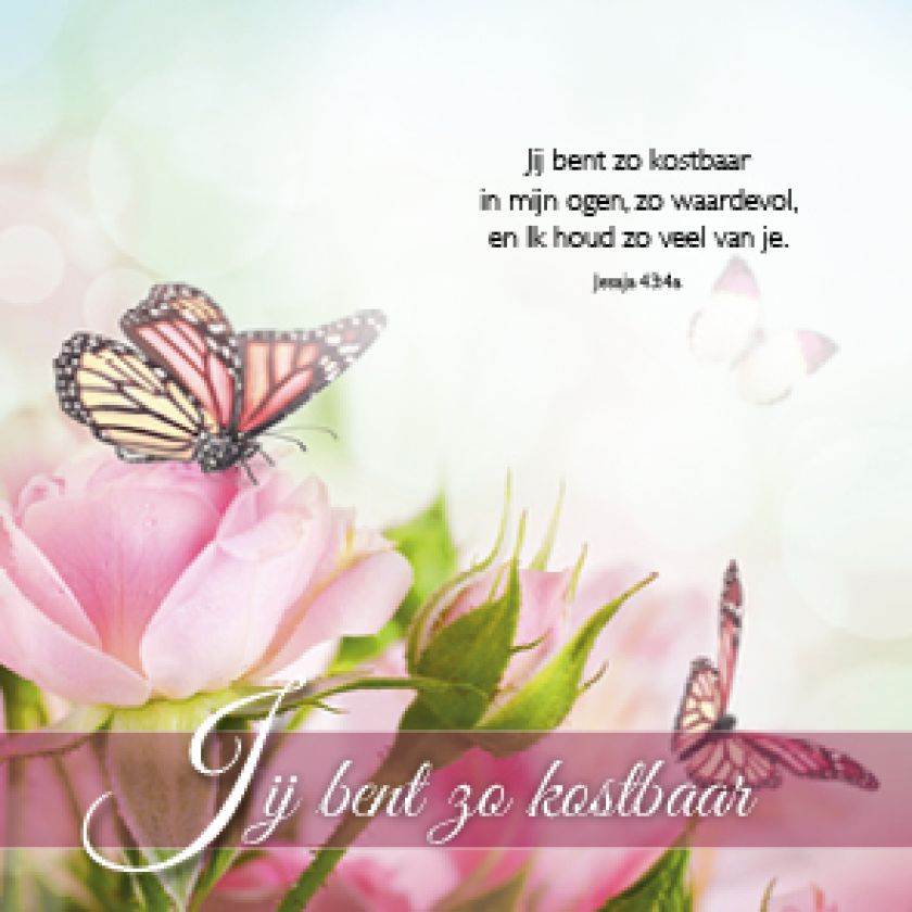 Kadokaartje x12 jij bent kostbaar - MA46207xx -  Sale bij MajesticAlly