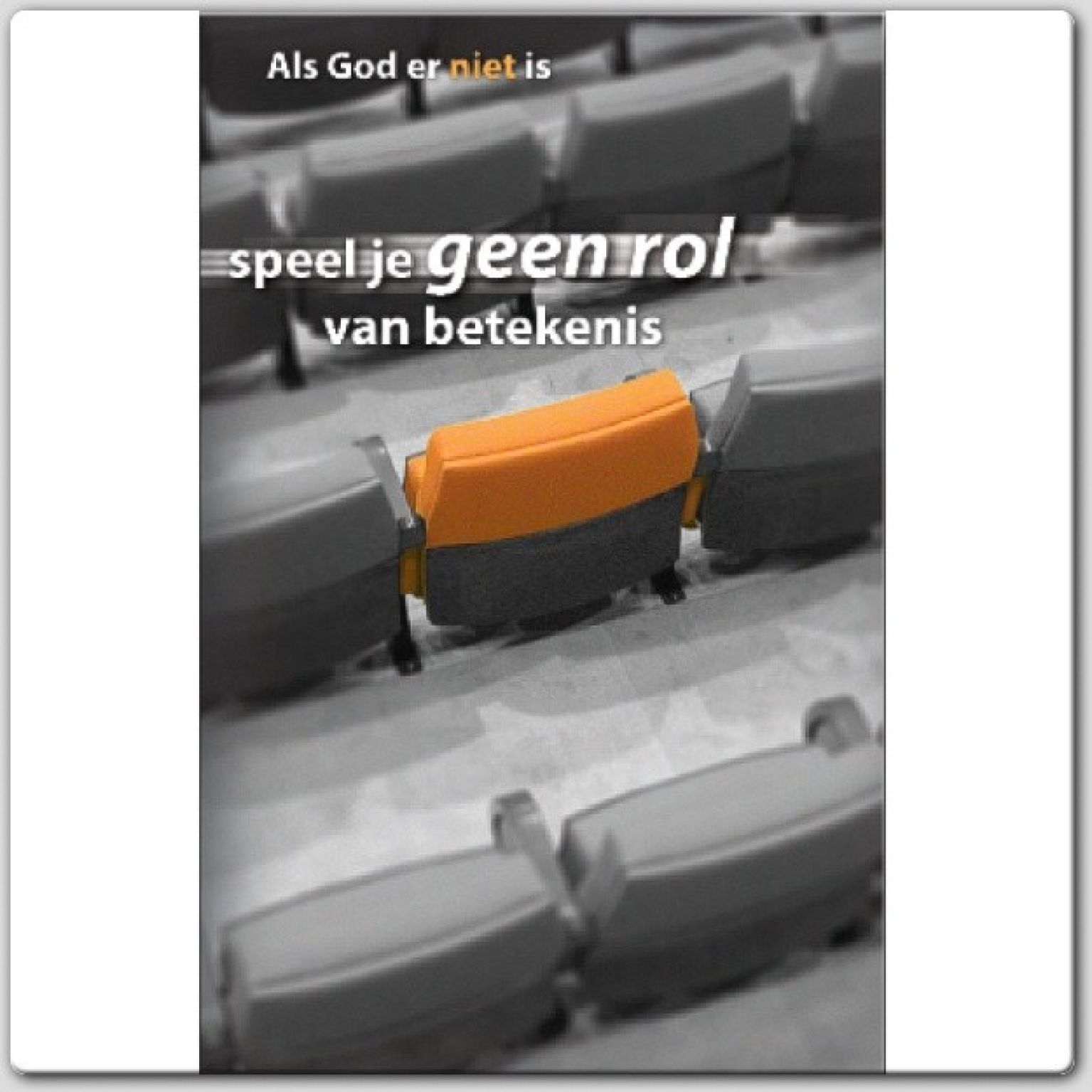 Minikaart 'Als God er niet is'