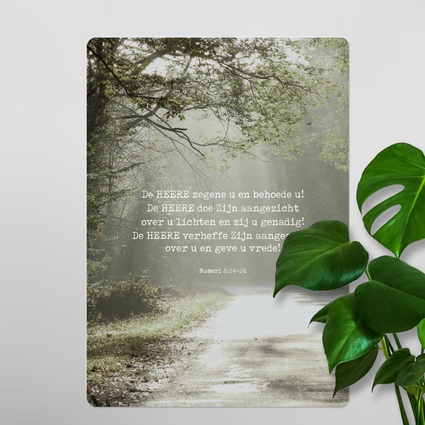 Interieurbord 'Zegenbede' - MA26124 -  Interieurborden bij MajesticAlly