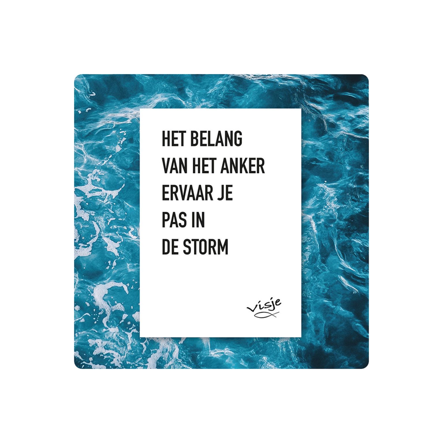 V16011 Visje Cadeaubordjes 15x15 Anker storm 327ae4b7