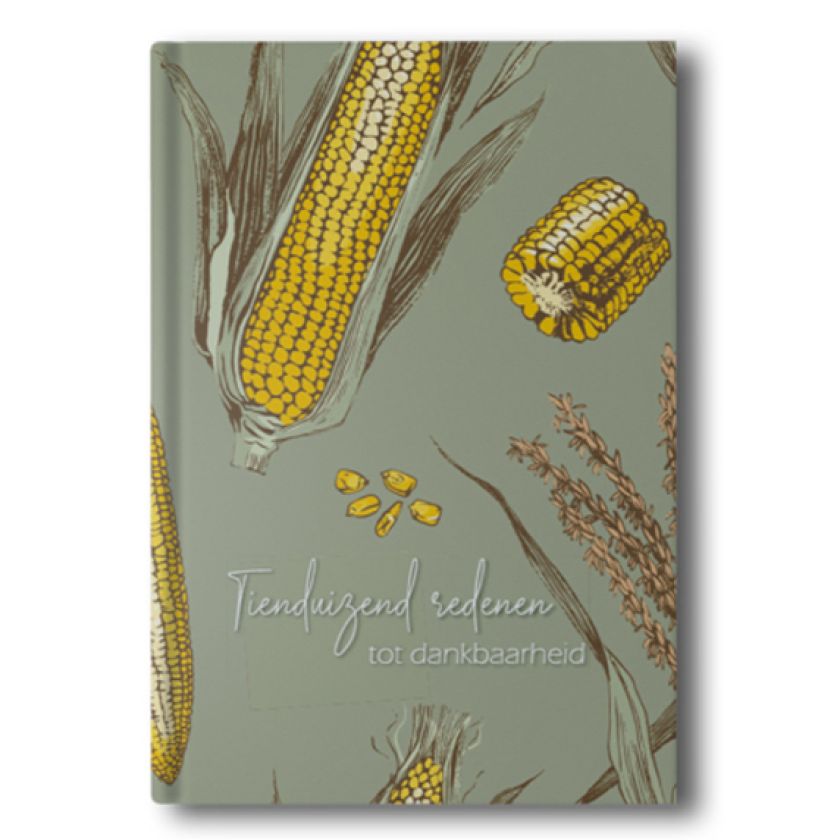 Notitieboek Tienduizend redenen tot dankbaarheid - maïskolven