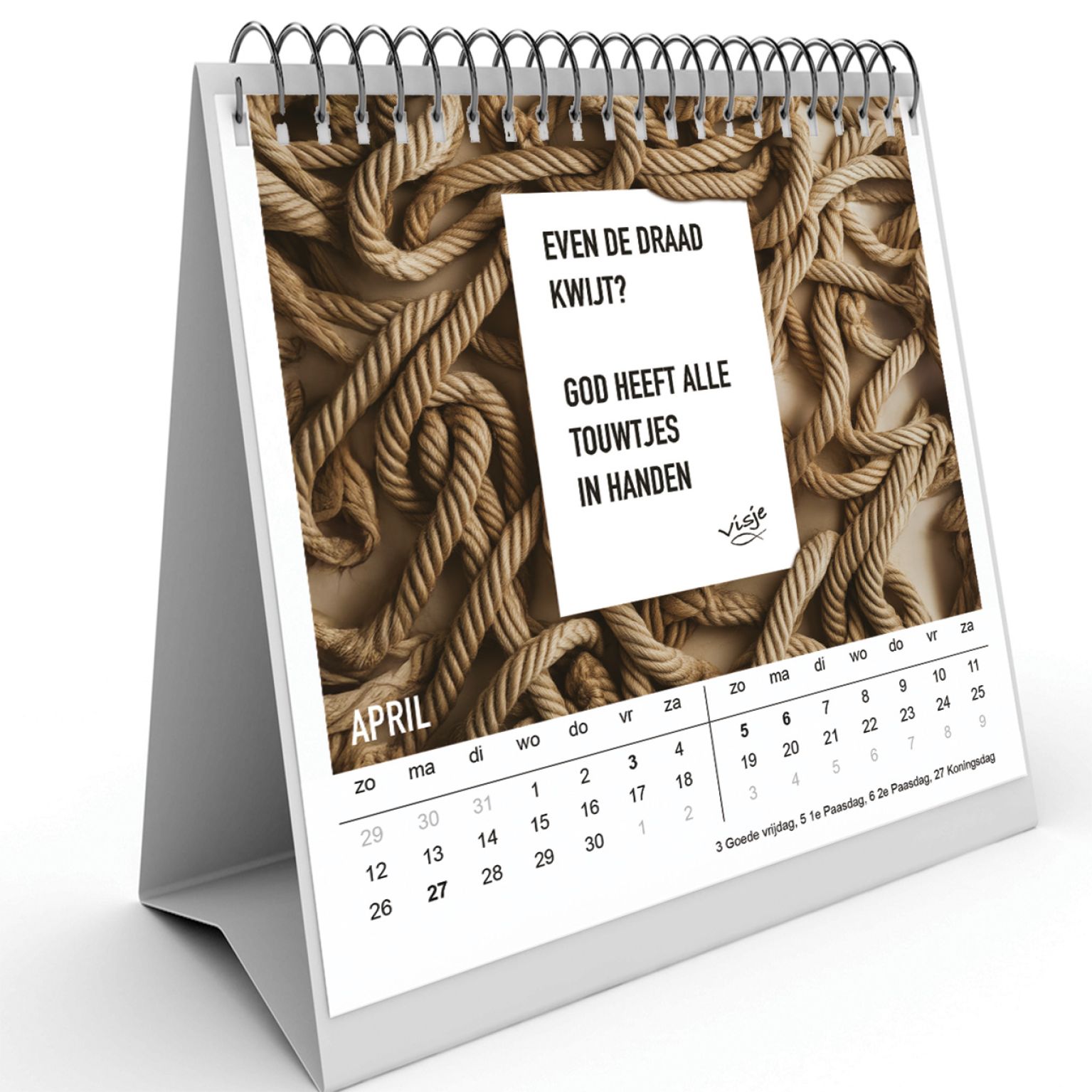 Bureaukalender Visje 2026 April 3fb406af