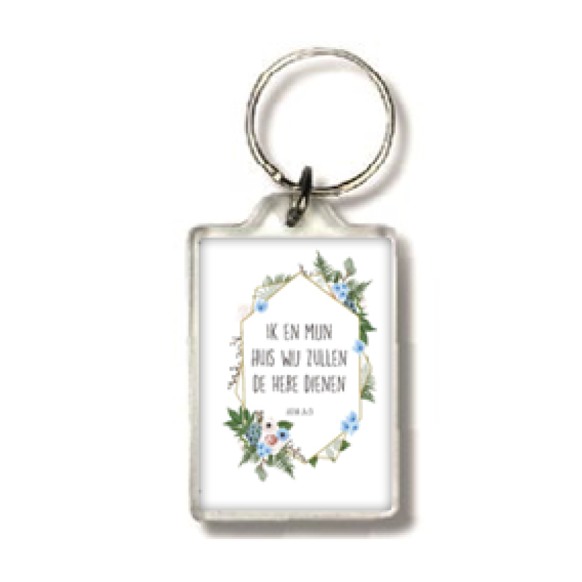 Sleutelhanger Ik en mijn huis - MA35507 -  Precious bij MajesticAlly