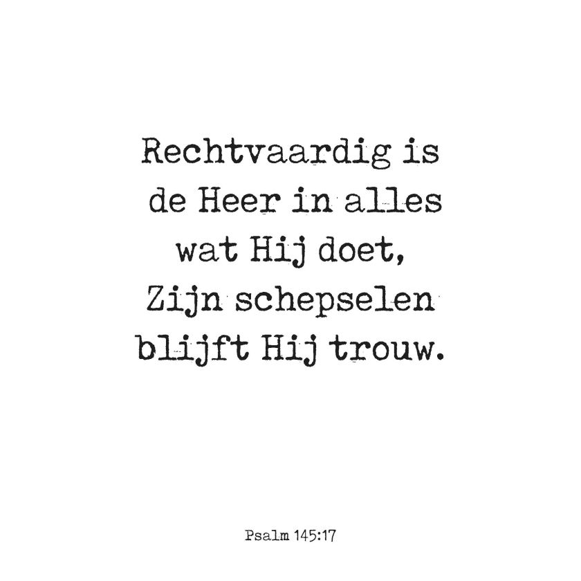 Collage Deco 'Psalm 145' - 14x14 cm - MA39134 -  Wanddeco bij MajesticAlly