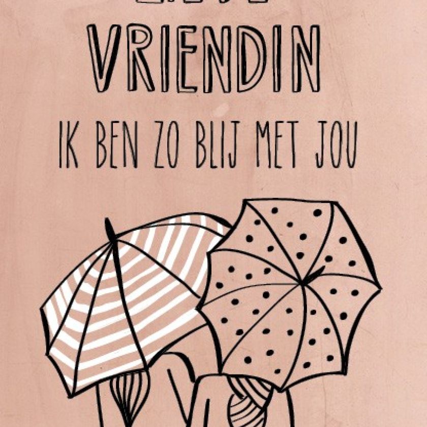 Lieve vriendin - 552814 -  Liefde & Vriendschap bij MajesticAlly