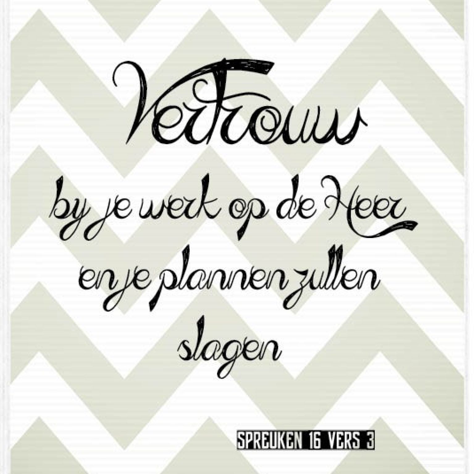 Kaart 'Vertrouw bij je werk op de Heer' - MA17022 -  Leef!  bij MajesticAlly