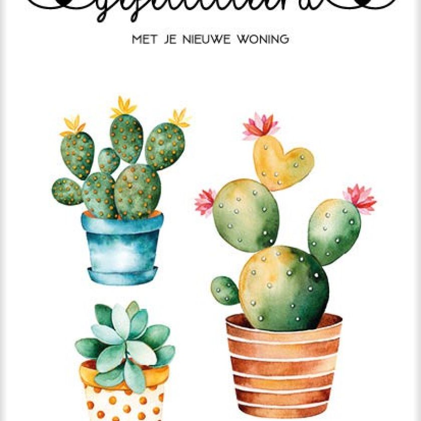 Kaart 'Nieuwe woning' - MA31001 -  Bloom bij MajesticAlly