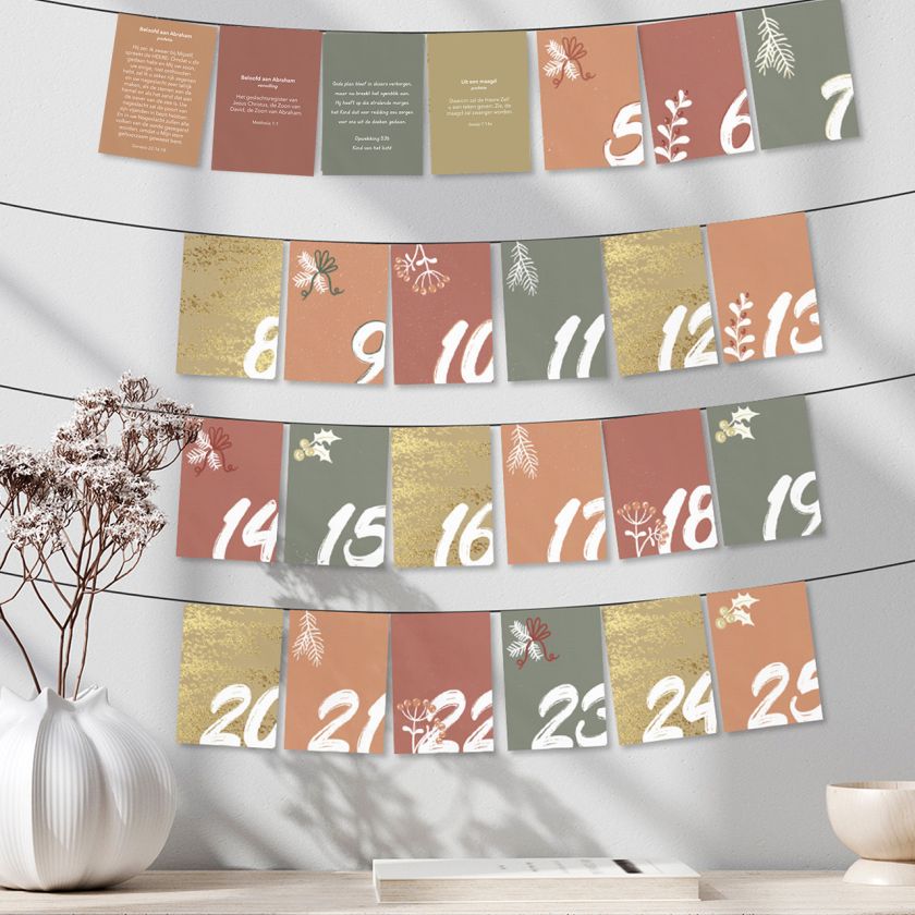 MA45111 Adventskalender - achterzijde