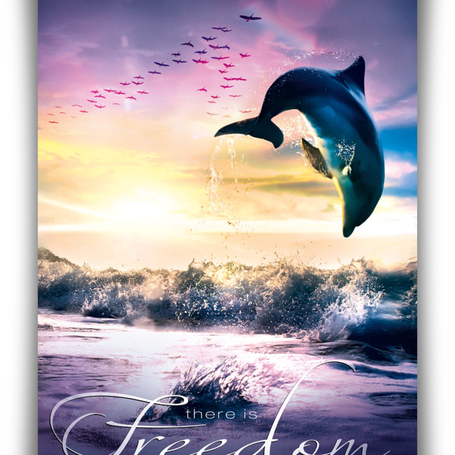 Poster A3 'Freedom' - MA11352 -  Posters A3 bij MajesticAlly