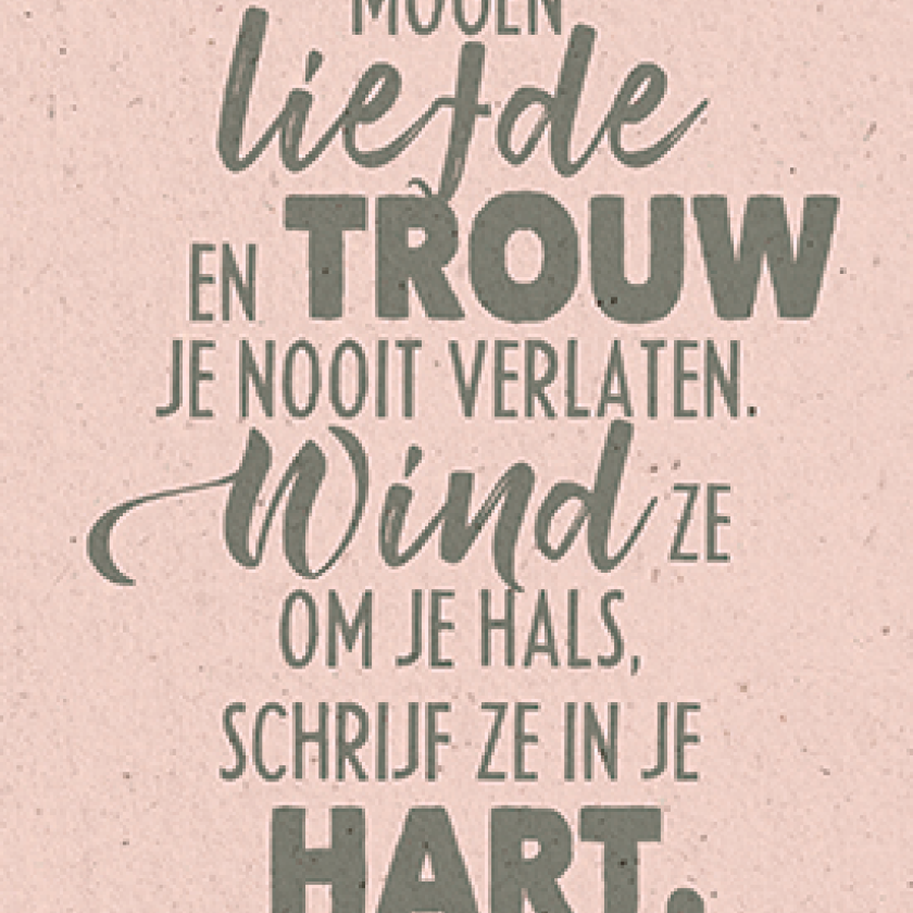 Mogen liefde en trouw je nooit verlaten - 552858 -  Bemoediging bij MajesticAlly