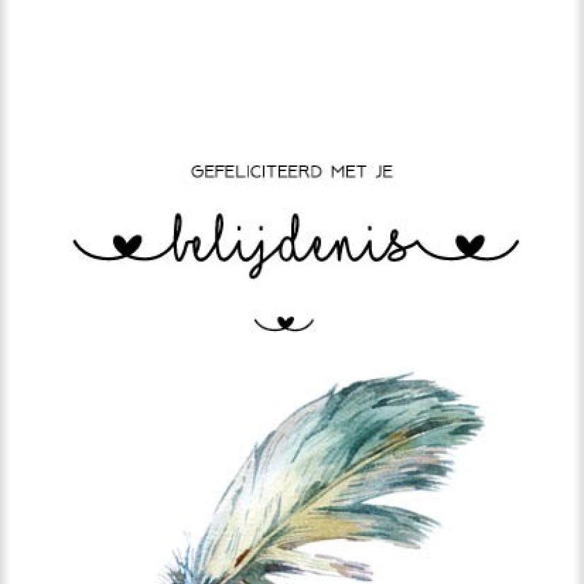 Belijdenis, 6 verschillende kaarten - MA31098 -  Bloom bij MajesticAlly