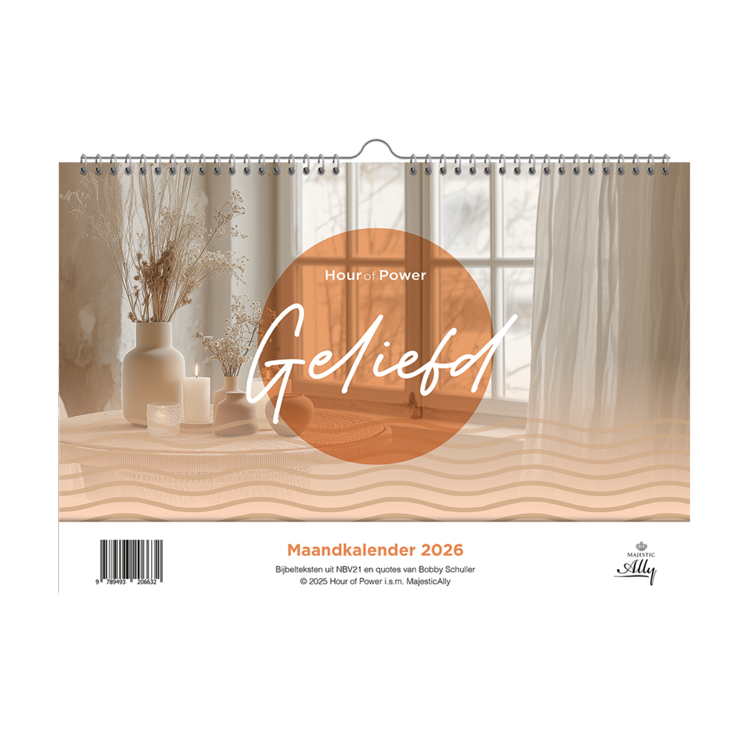 Maandkalender Hour of Power 2026 4758ed40