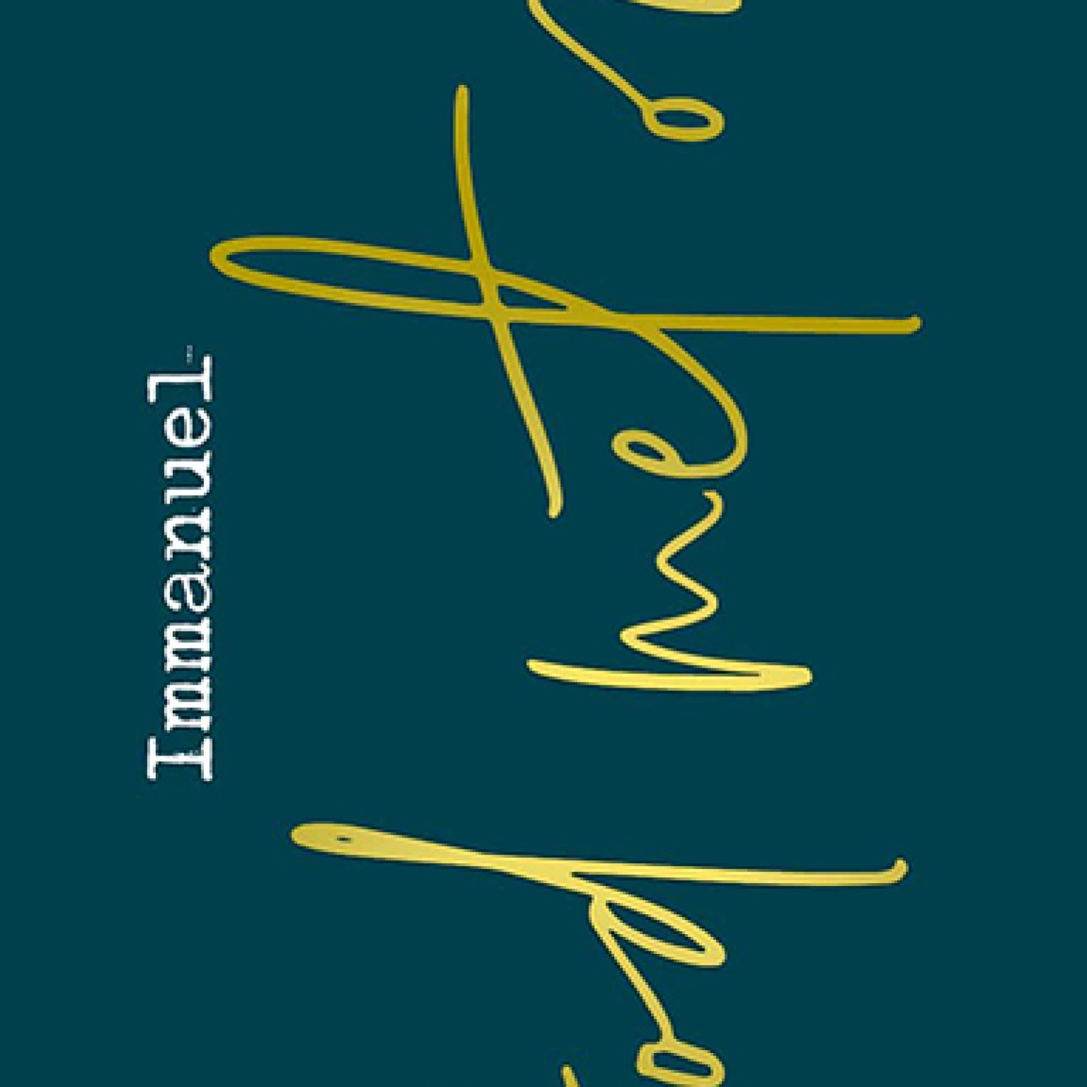 MA52113 - Boekenlegger 'Immanuël - God met ons'