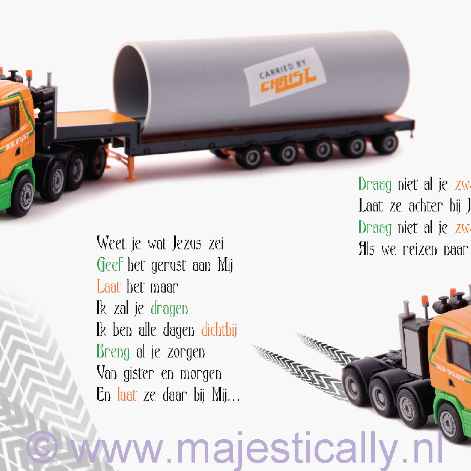 Kinderkaart draag de spullen die je drag - MA13022 -  Kinderkaarten bij MajesticAlly