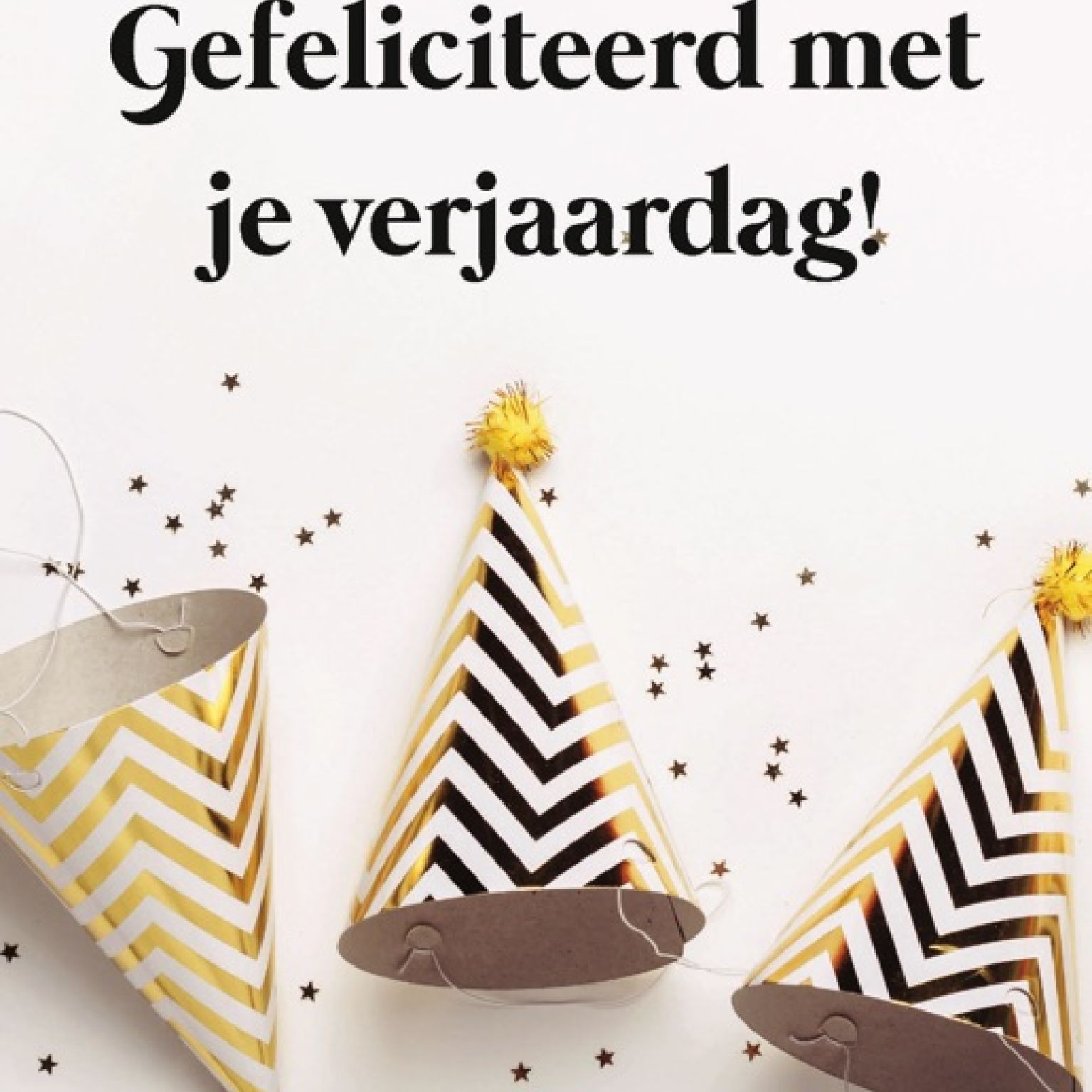Kaart 'Gefeliciteerd met je verjaardag!'