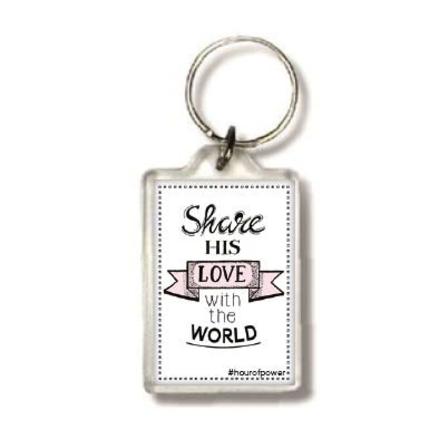 Sleutelhanger share His love - MA24118 -  Hour of Power bij MajesticAlly