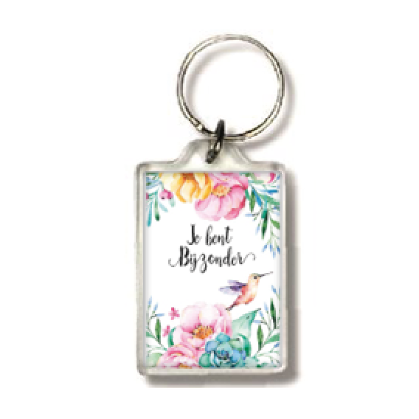 Sleutelhanger Je bent bijzonder - MA35509 -  Sleutelhangers bij MajesticAlly