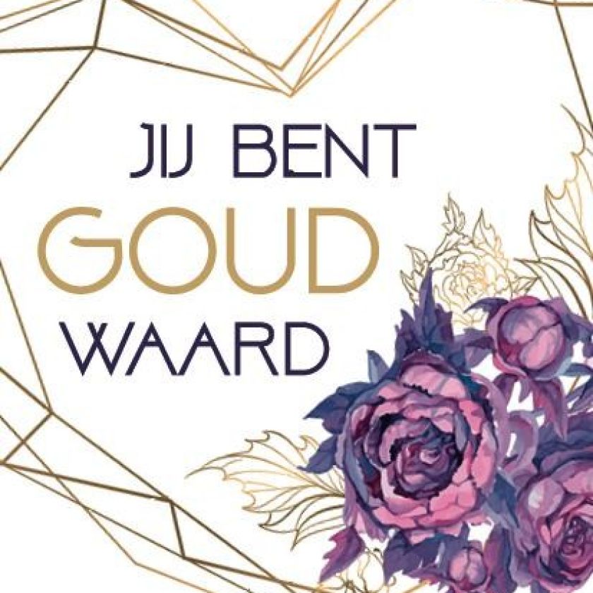 Voordeelkaart 'Jij bent goud waard' - MA38016 -  Voordeelkaarten neutraal bij MajesticAlly