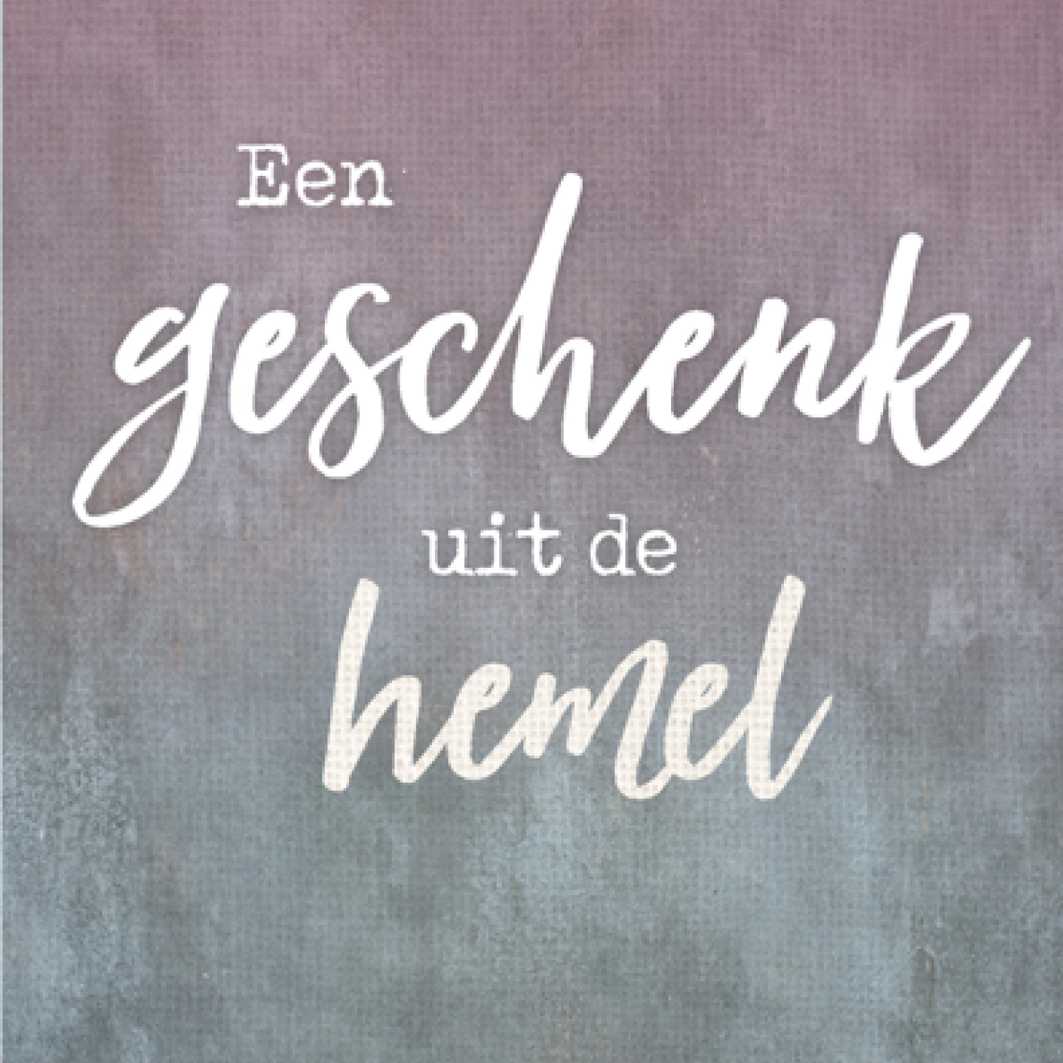 Wenskaart 'Geschenk uit de hemel' - MA43002 -  Courage bij MajesticAlly