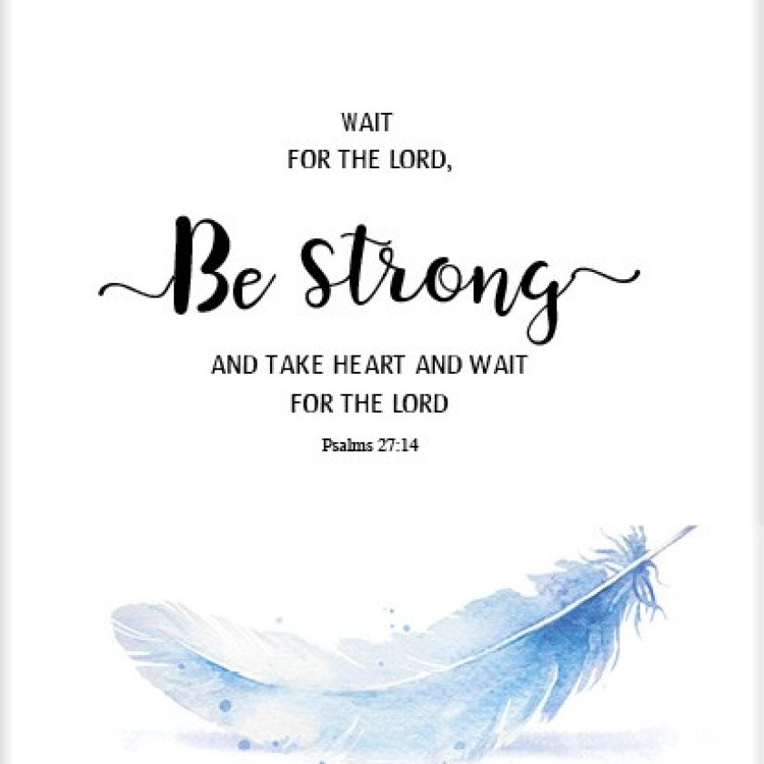 Kaart 'Be strong' - MA25006 -  Beautiful Day bij MajesticAlly