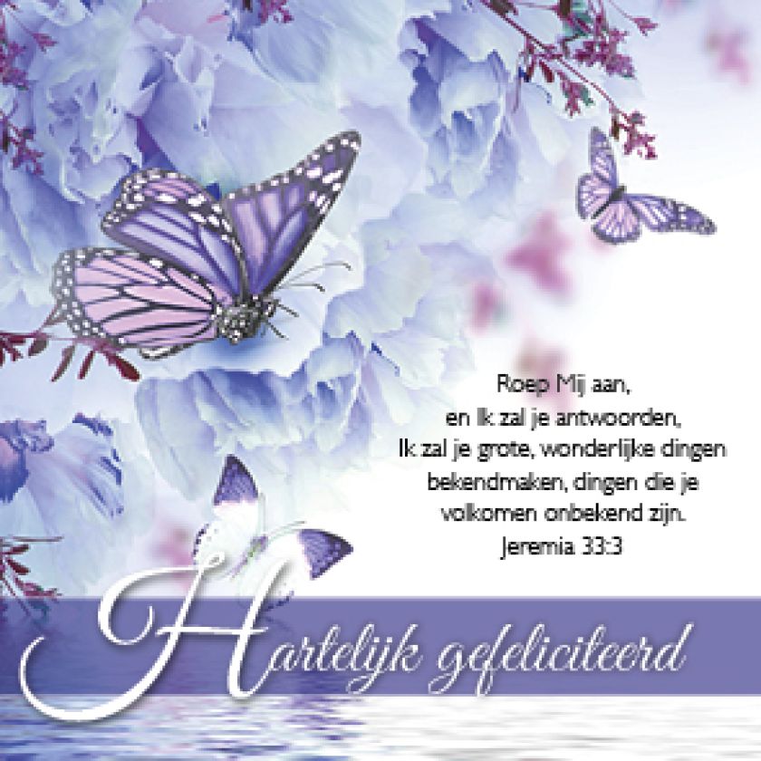 Kaart hartelijk gefeliciteerd - MA46127 -  Gefeliciteerd