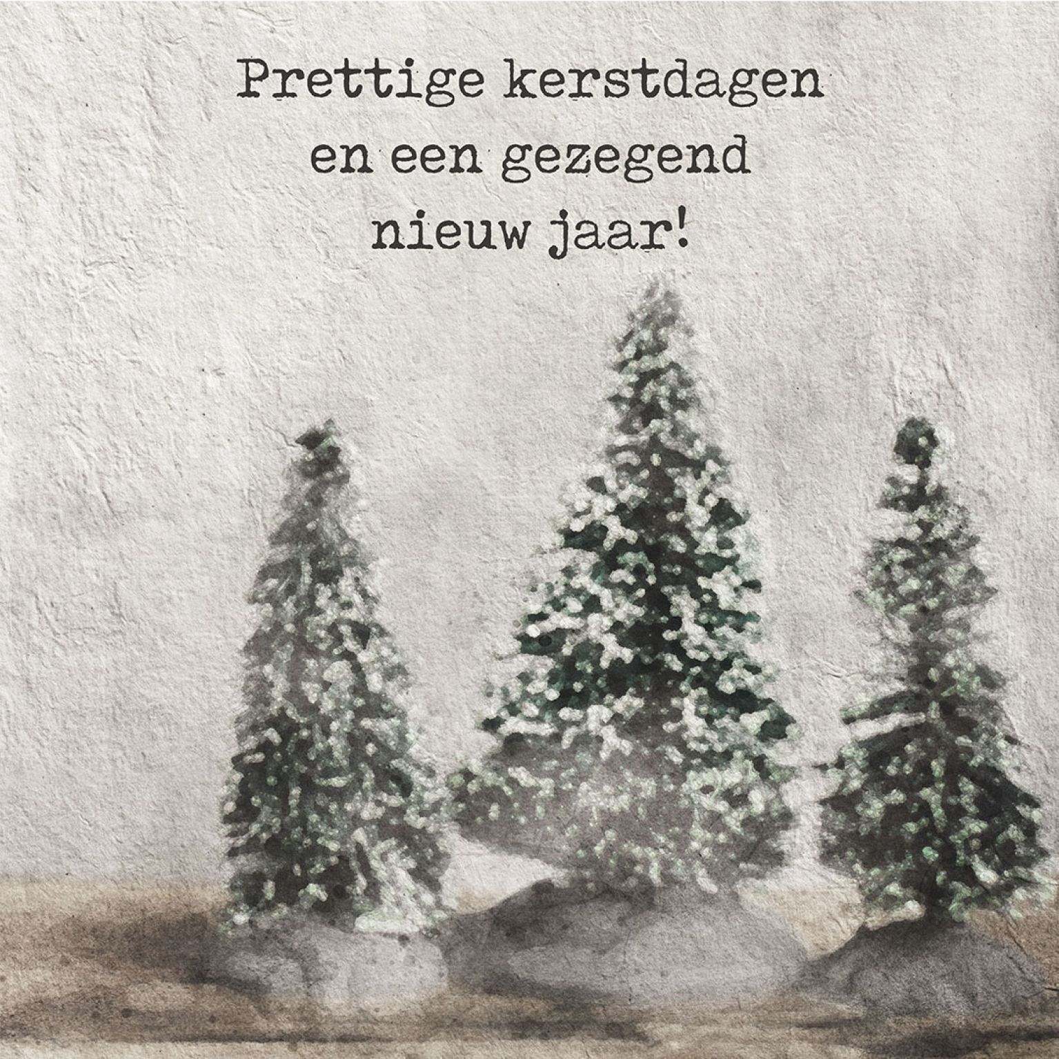 MA41212 - Minikerstkaart 'Bomen'