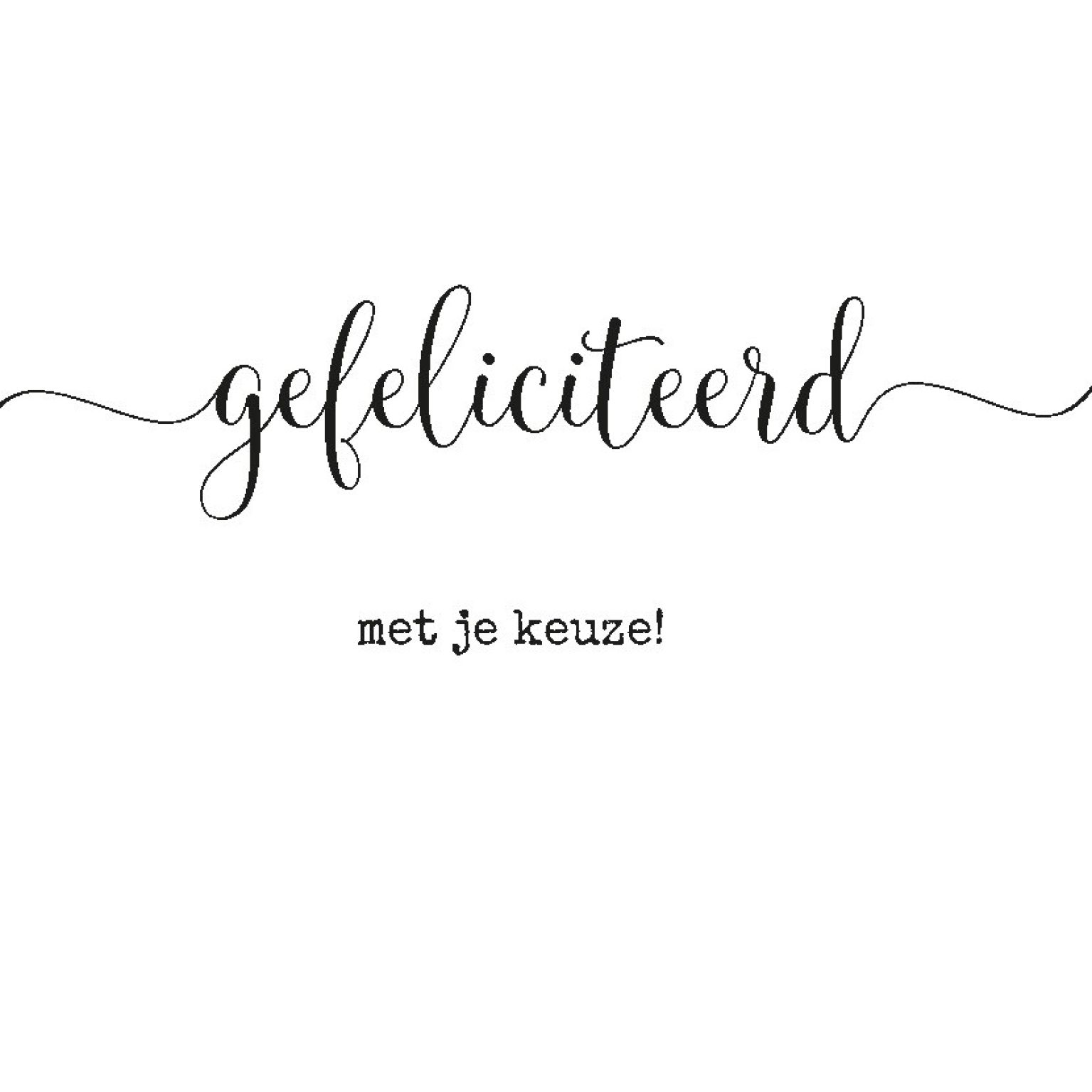 Kaart 'Gefeliciteerd met je keuze' - MA25058 -  Belijdenis bij MajesticAlly