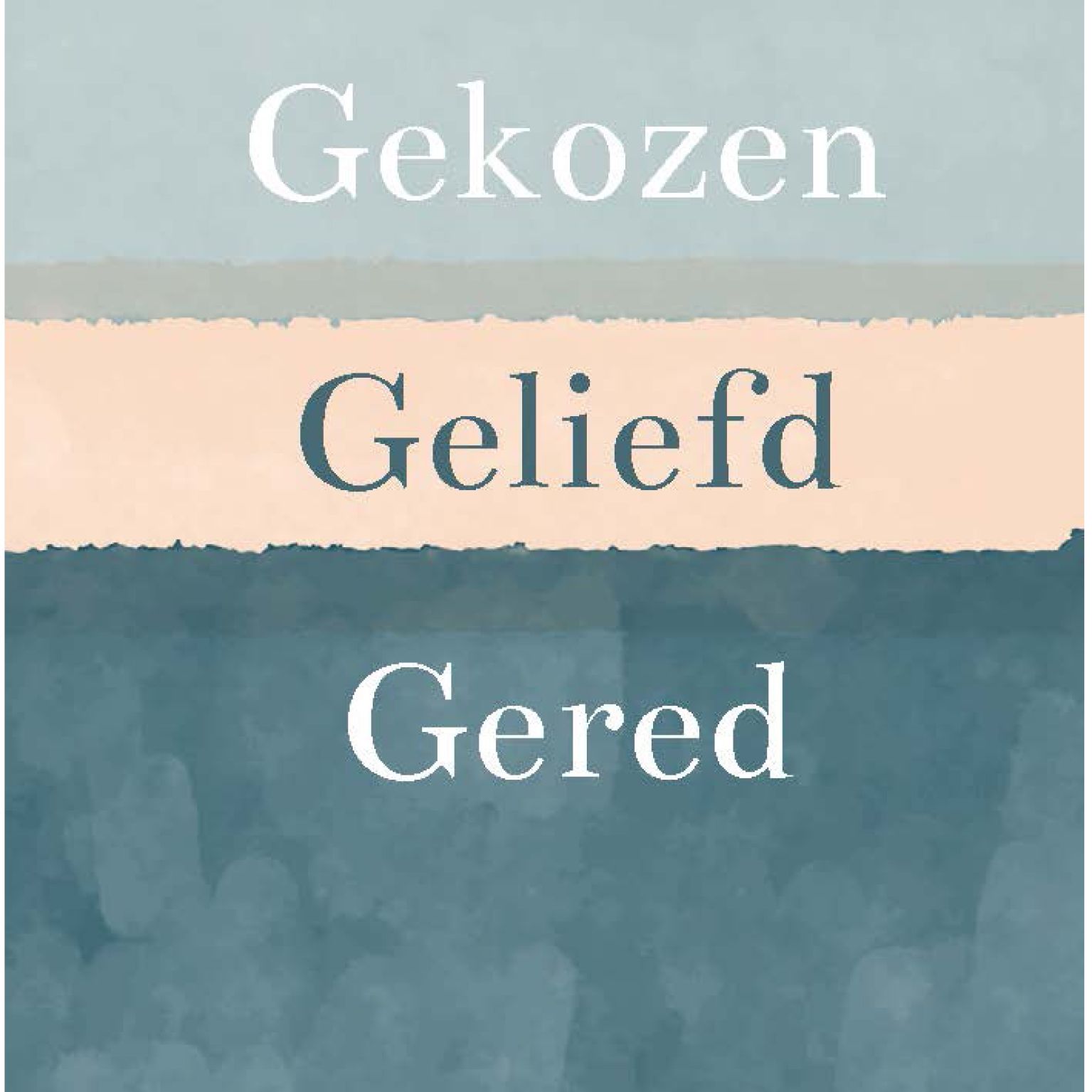 MA55211 Minikaartje 'Gekozen, geliefd, gered'