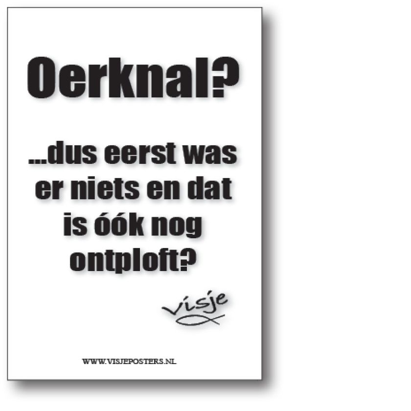 minikaart Visje 'Oerknal'