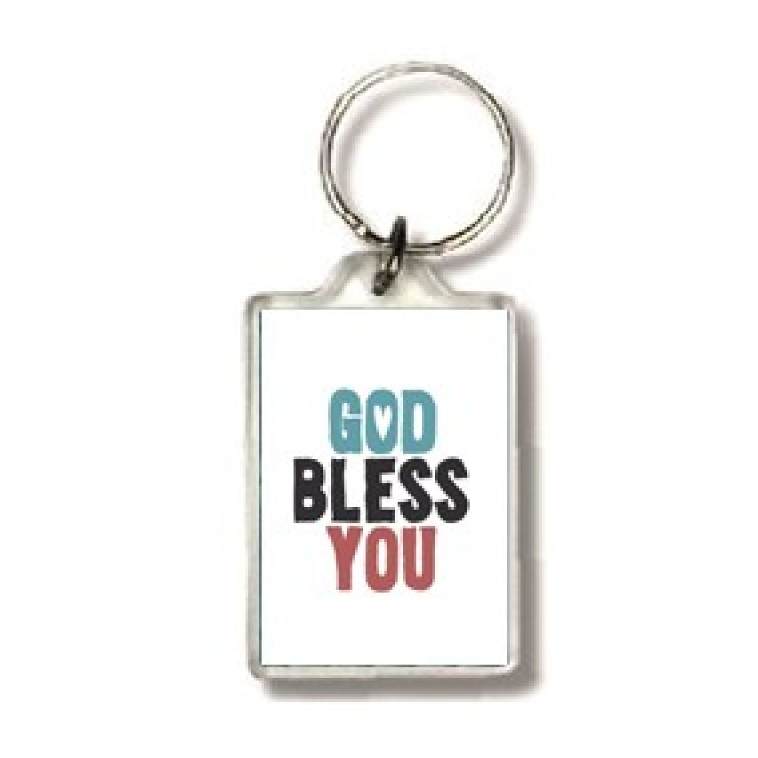 Sleutelhanger God bless you - 552551SL -  Cadeau's bij MajesticAlly