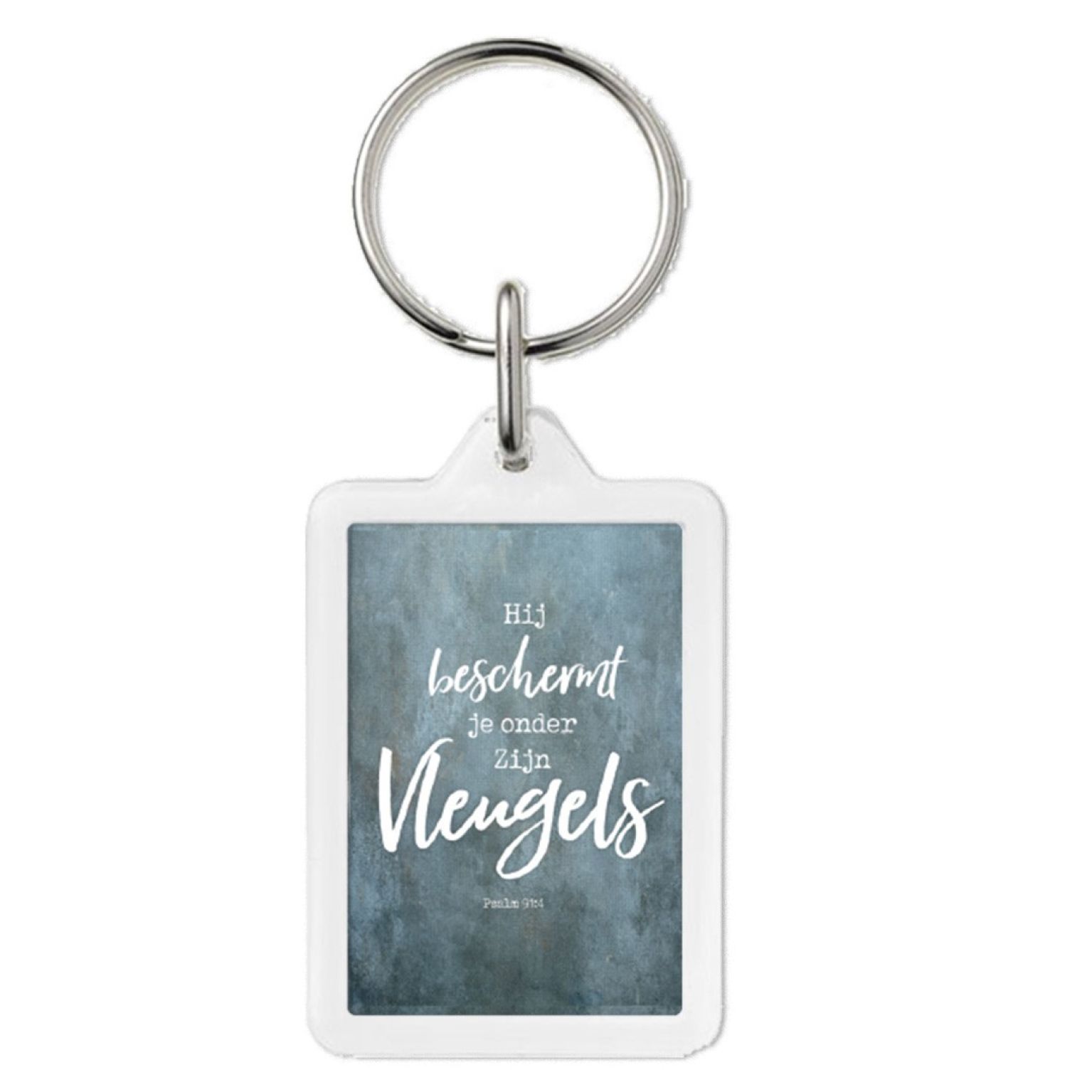 Sleutelhanger 'Hij beschermt je' - MA43218 -  Sleutelhangers bij MajesticAlly